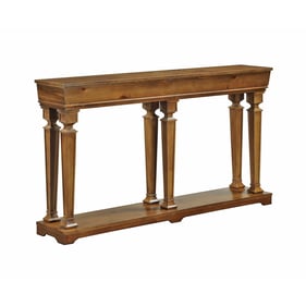 Acme Furniture Garrison Oak Rectangular Console Table