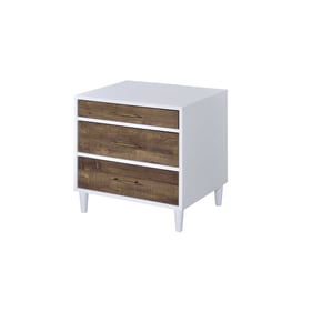 Acme Furniture Lurel White Weathered Oak Night Table