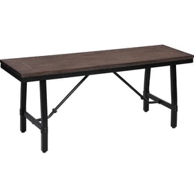 Acme Furniture Mariatu Oak Black Bench