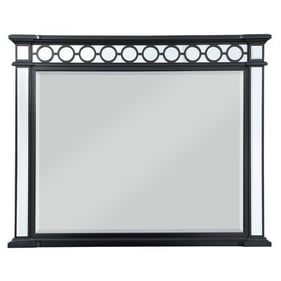 Acme Furniture Varian II Black Sliver Mirror