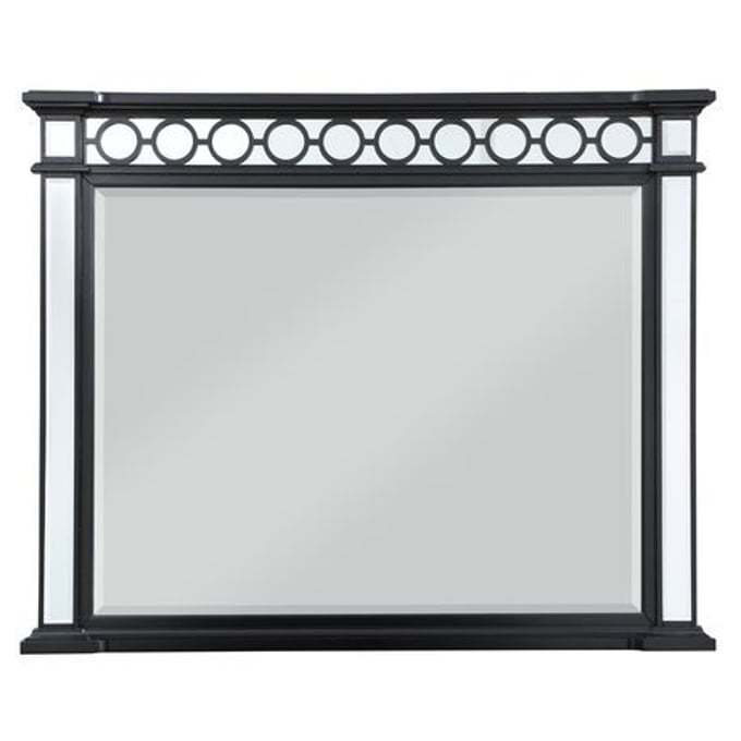 Acme Furniture Varian II Black Sliver Mirror ACM-BD00586