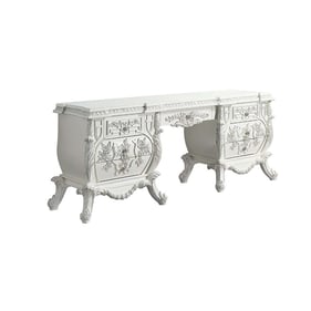 Acme Furniture Vanaheim Antique White Vanity Desk