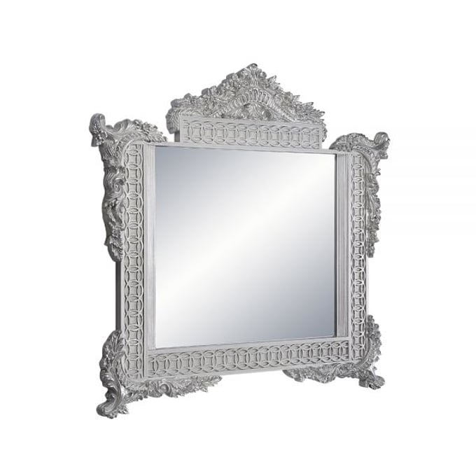 Acme Furniture Valkyrie Antique Platinum Mirror ACM-BD00685