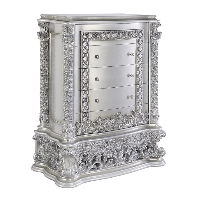 Acme Furniture Valkyrie Antique Platinum Chest ACM-BD00687