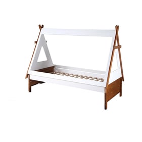 Acme Furniture Loreen Oak White Twin Bed