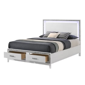 Acme Furniture Haiden White 2pc Bedroom Set With Queen Storage Bed