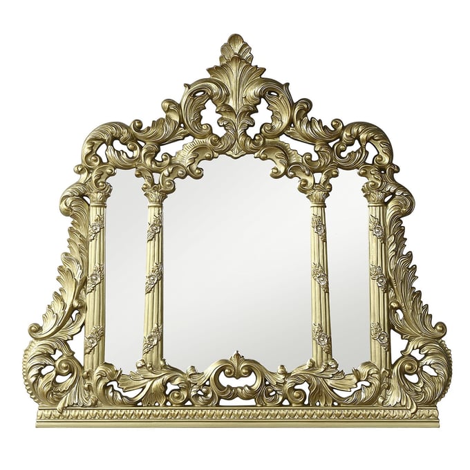 Acme Furniture Cabriole Gold Mirror ACM-BD01465