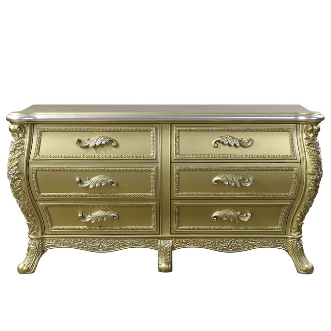 Acme Furniture Cabriole Gold Dresser ACM-BD01466