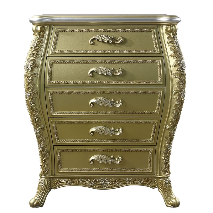 Acme Furniture Cabriole Gold Chest ACM-BD01467