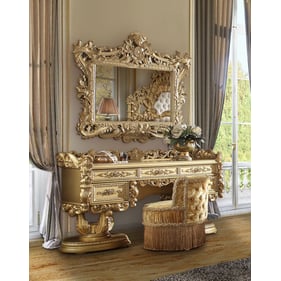 Acme Furniture Bernadette Gold Vanity Set