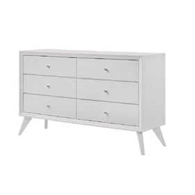 Acme Furniture Cerys White Dresser And Mirror