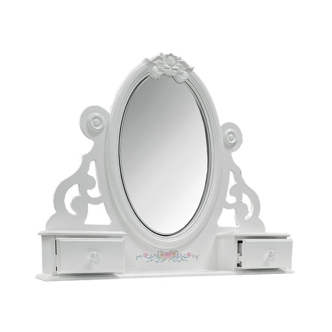 Acme Furniture Flora White Jewlery Mirror ACM-BD01640