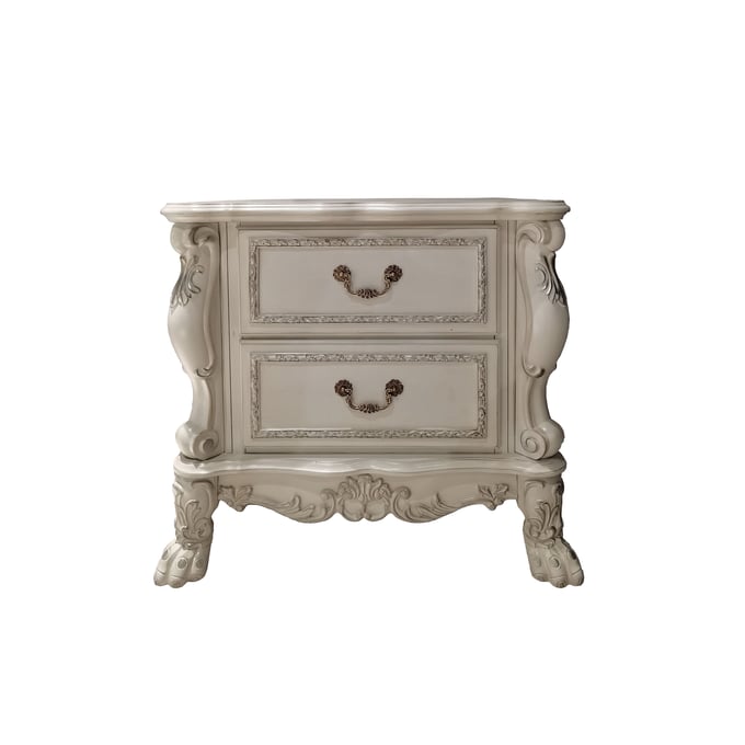 Acme Furniture Dresden II Bone White Nightstand ACM-BD01675