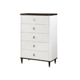 Acme Furniture Carena White Brown Brown Chest