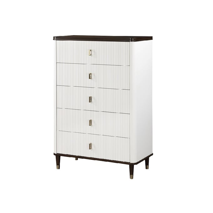 Acme Furniture Carena White Brown Brown Chest ACM-BD02031