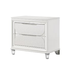 Acme Furniture Tarian Pearl White Nightstand