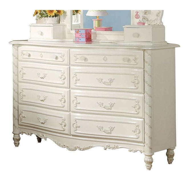 Acme Furniture Pearl White 8 Drawers Dresser ACM-BD02438