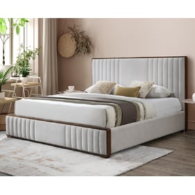 Acme Furniture Kaleea Light Gray Walnut Queen Bed