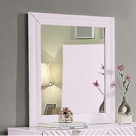 Acme Furniture Gaines Pink High Gloss Mirror