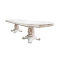 DINING TABLE W/PEDESTAL BASE