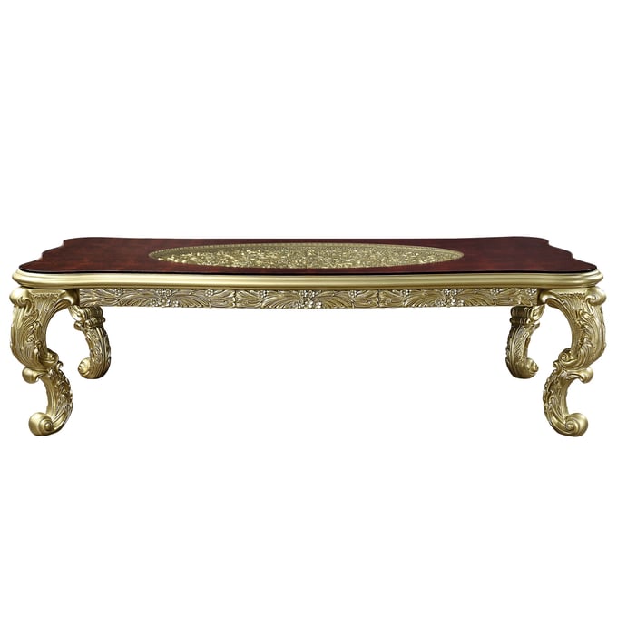 Acme Furniture Cabriole Gold Dining Table ACM-DN01482