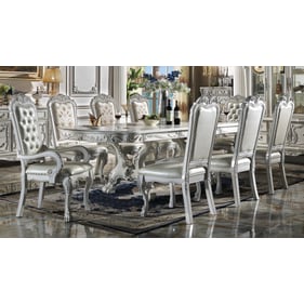 Acme Furniture Dresden Bone White Rectangular 9pc Dining Room Set