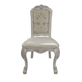 2 Acme Furniture Dresden Bone White Side Chair