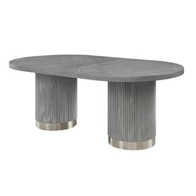 Acme Furniture Adalynn Weathered Gray Oak Dining Table