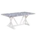 DINING TABLE W/ENGINEERING STONE TOP