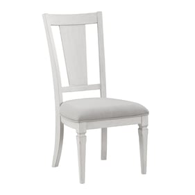 2 Acme Furniture Katia Light Gray Weathered White Side Chairs