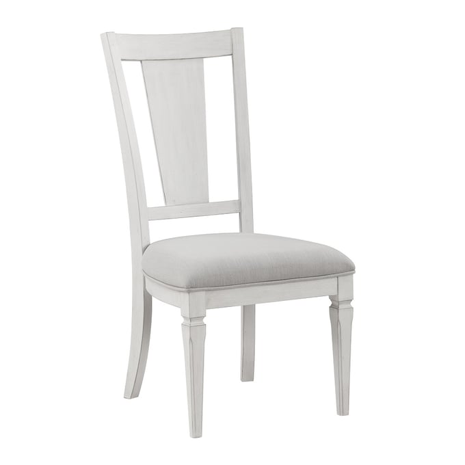 2 Acme Furniture Katia Light Gray Weathered White Side Chairs ACM-DN02274