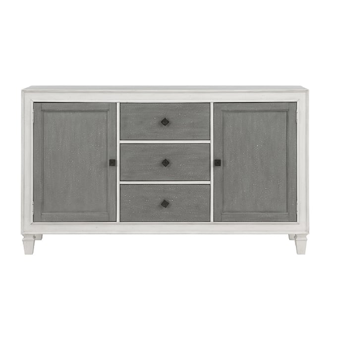 Acme Furniture Katia Rustic Gray Weathered White Server ACM-DN02276