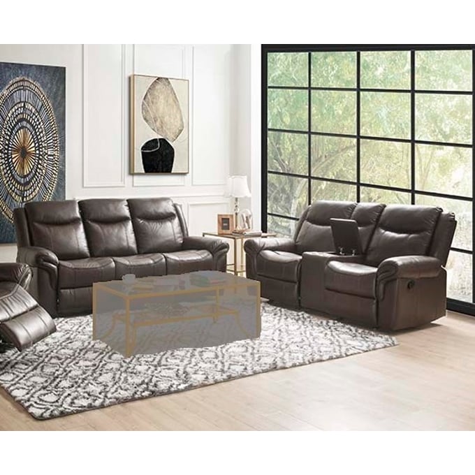 Acme Furniture Lydia Brown 2pc Living Room Set ACM-LV0065-LR-S1