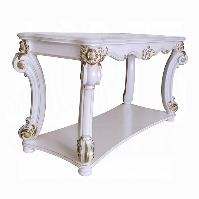 Acme Furniture Vendome Antique Pearl Sofa Table ACM-LV01528