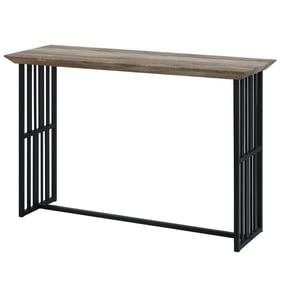 Acme Furniture Zudora Antique Oak Black Sofa Table