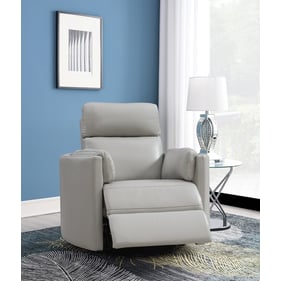 Acme Furniture Sagen Gray Swivel Glider Recliner