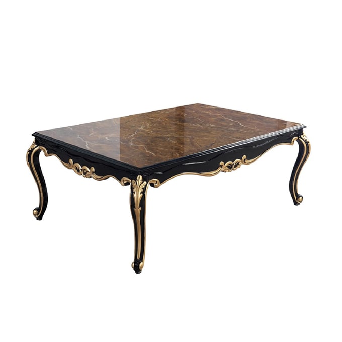 Acme Furniture Betria Gold Black Coffee Table ACM-LV01890