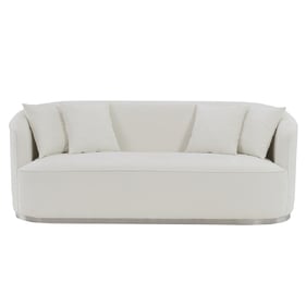 Acme Furniture Odette Beige Sofa with 4 Pillows