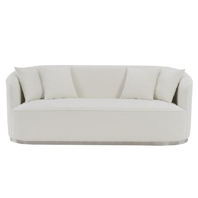 Acme Furniture Odette Beige Sofa with 4 Pillows ACM-LV01917