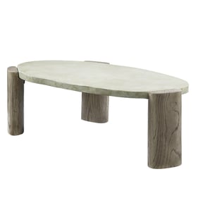 Acme Furniture Jacinda Weathered Gray Oak Coffee Table