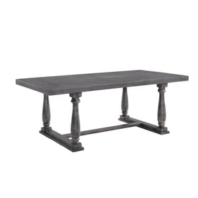 Acme Furniture Bernard Weathered Gray Oak Dining Table