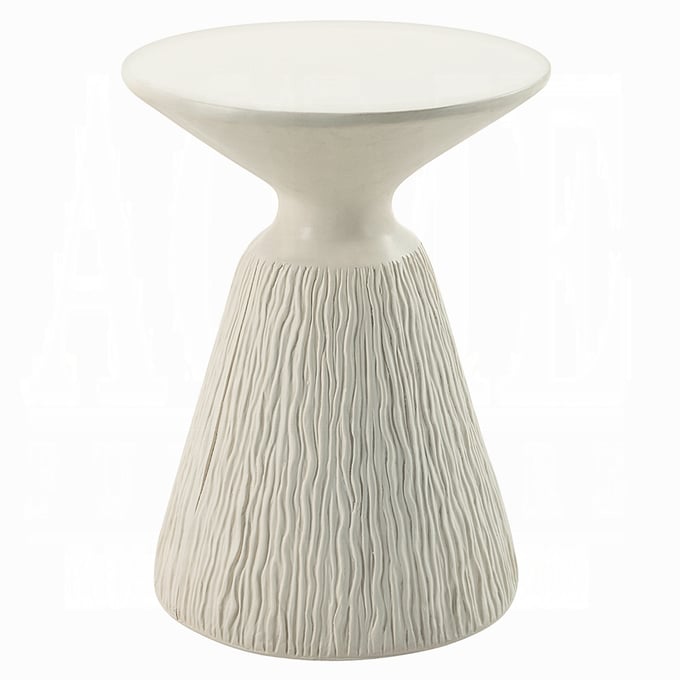 Acme Furniture Duane Natural White Accent Table ACM-AC03782