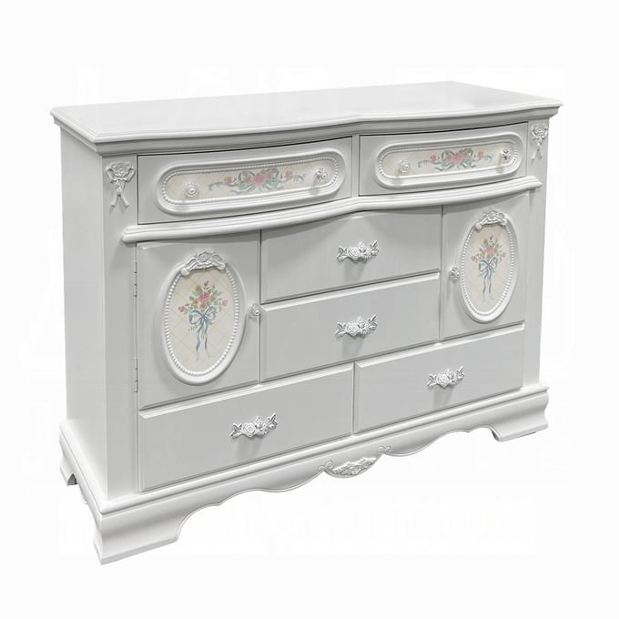 Acme Furniture Flora White Dresser ACM-BD01641