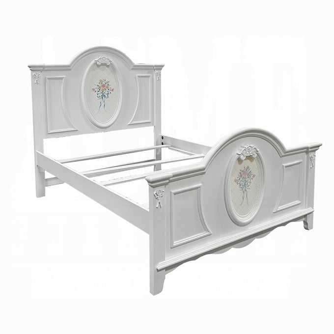 Acme Furniture Flora White Full Bed ACM-BD01644F