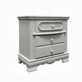 Acme Furniture Flora Gray Nightstand