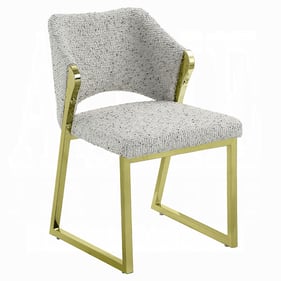 Acme Furniture Galdesa Gold Side Chair