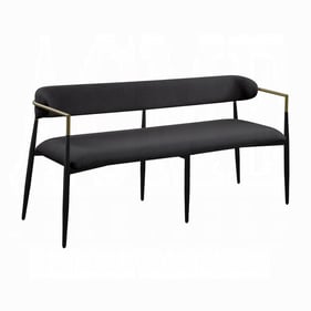 Acme Furniture Jaramillo Black Bench