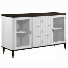 Acme Furniture Carena White Brown Server