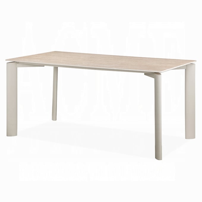 Acme Furniture Ingram Light Gray Dining Table ACM-DN03105