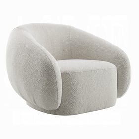 Acme Furniture Isabel Beige Swivel Chair